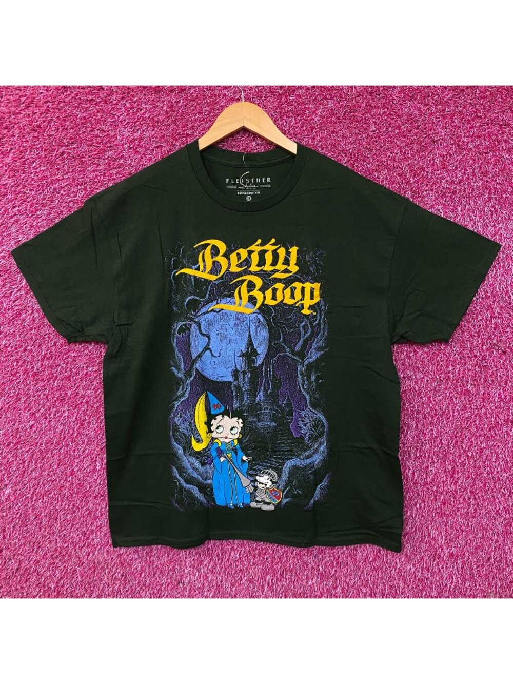 Fleischer Studios Betty Boop Star Princess Cartoon Graphic T-Shirt XL